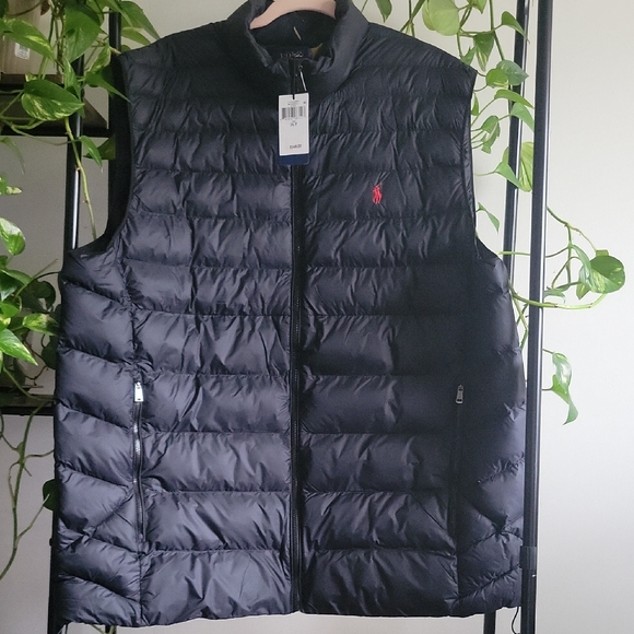 Polo by Ralph Lauren Men's Black Puffer Vest